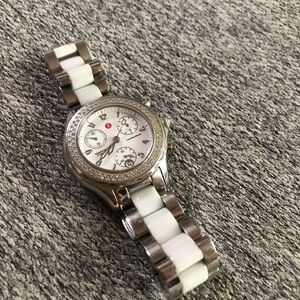 Michele diamond watch